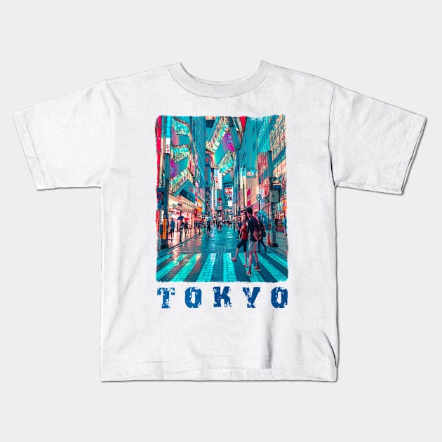 tokyo Kids T-Shirt by teehood